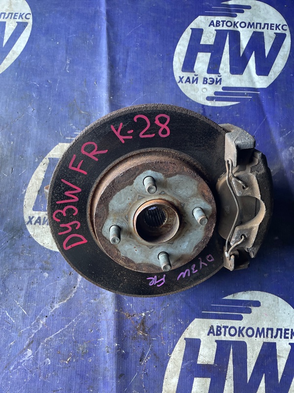 Ступица Mazda Demio DY3W ZJ передняя правая (б/у)