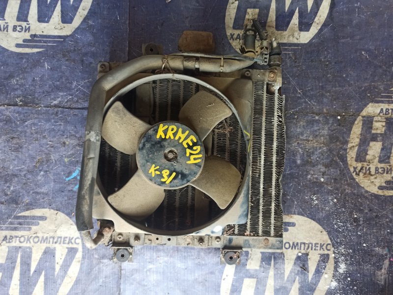 Радиатор кондиционера Nissan Caravan KRME24 TD27 (б/у)