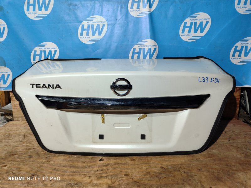 Крышка багажника Nissan Teana L33 QR25 (б/у)
