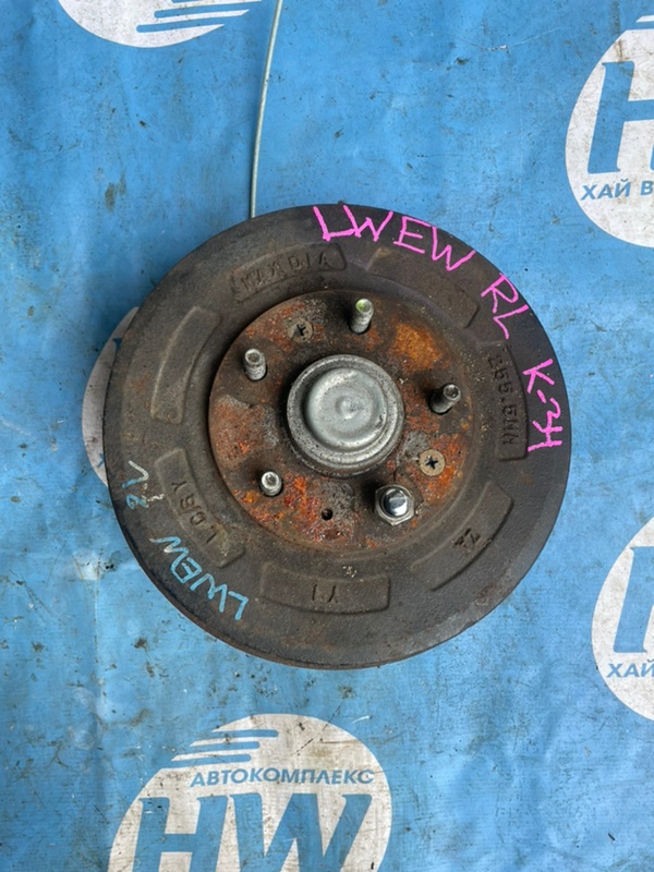 Ступица Mazda Mpv LWEW FS задняя левая (б/у)