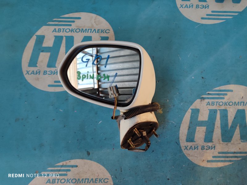 Зеркало Honda Fit GD1 L13A левое (б/у)