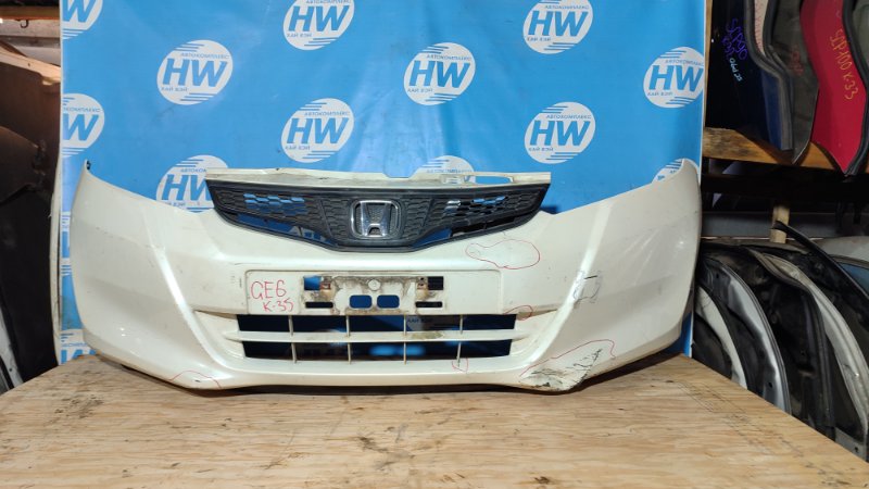 Бампер Honda Fit GE6 L13A передний (б/у)