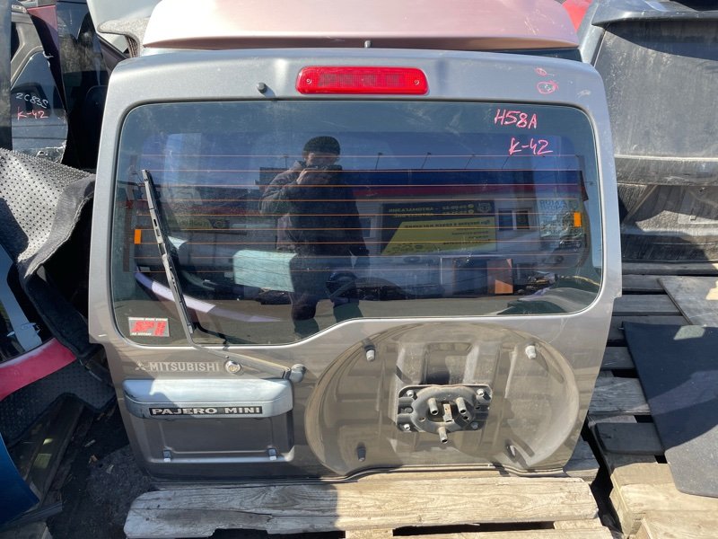 Дверь 5-я Mitsubishi Pajero Mini H58A 4A30 (б/у)