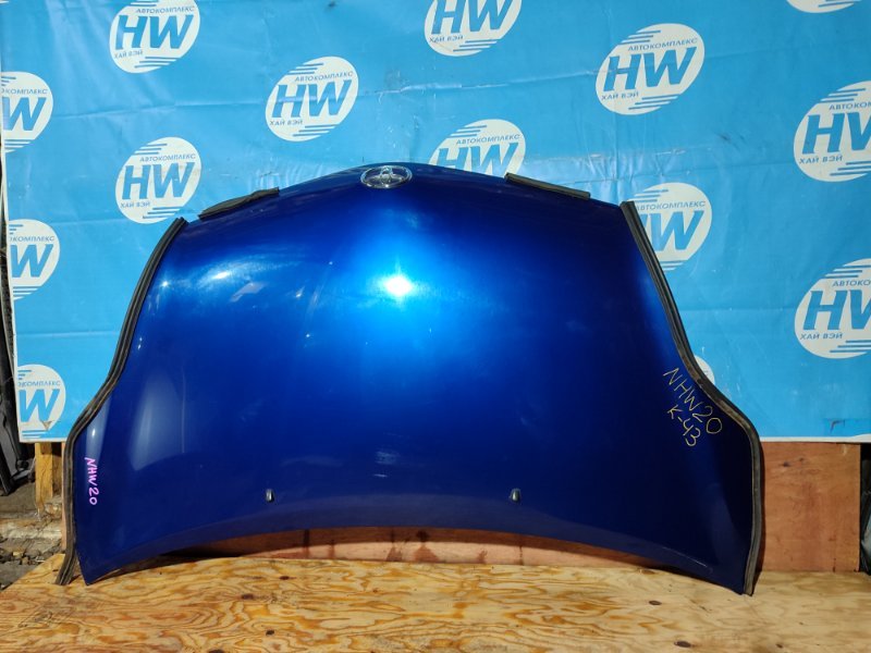 Капот Toyota Prius NHW20 1NZFXE (б/у)