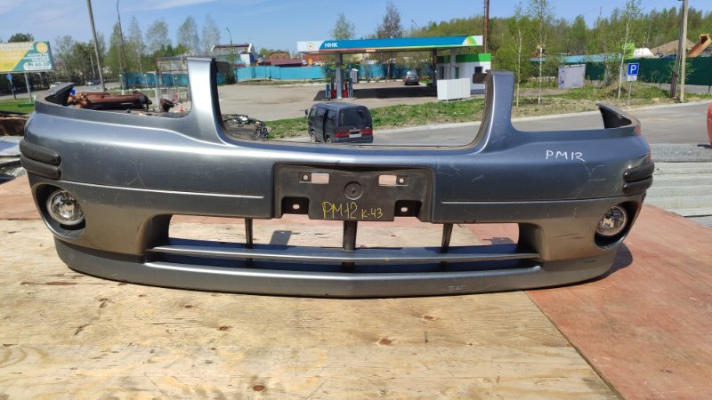 Бампер Nissan Liberty PM12 SR20 передний (б/у)