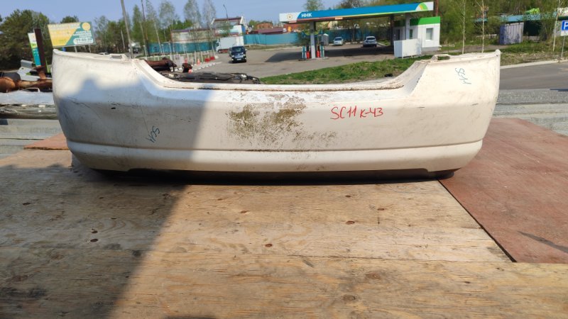 Бампер Nissan Tiida Latio SC11 HR15 задний (б/у)