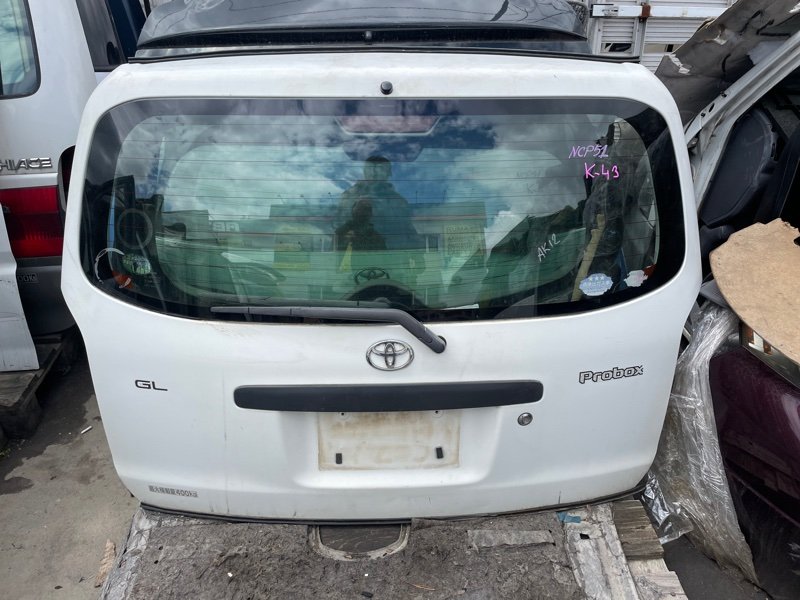 Дверь 5-я Toyota Probox NCP51 1NZFE (б/у)