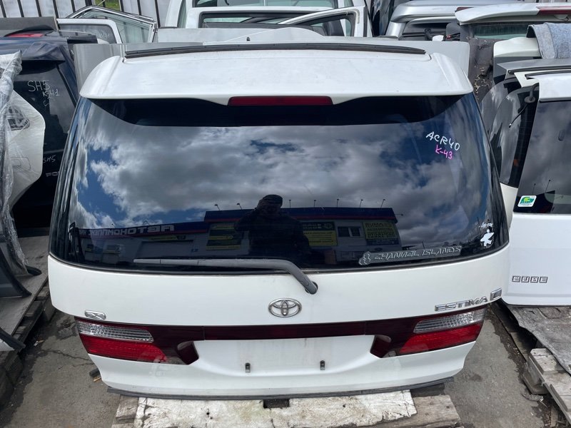 Дверь 5-я Toyota Estima ACR40 2AZFE (б/у)
