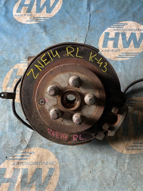 Ступица Toyota Wish ZNE14 1ZZFE задняя левая (б/у)