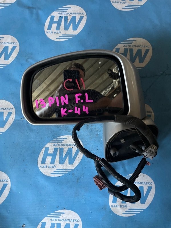 Зеркало Nissan Tiida C11 HR15 левое (б/у)