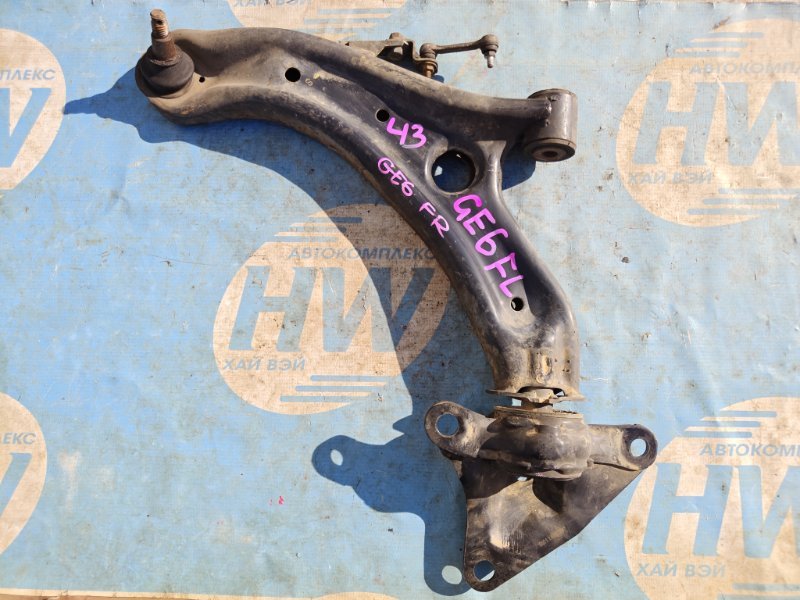 Рычаг Honda Fit GE6 L13A передний левый (б/у)