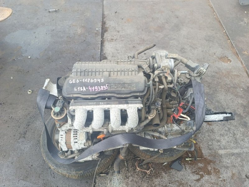 Двигатель Honda Fit GE6 L13A 2008 (б/у)