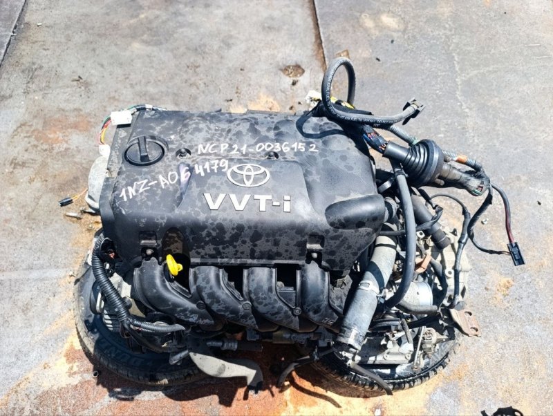 Двигатель Toyota Funcargo NCP21 1NZ (б/у) Двигатель Toyota Funcargo NCP21 1NZ (б/у)