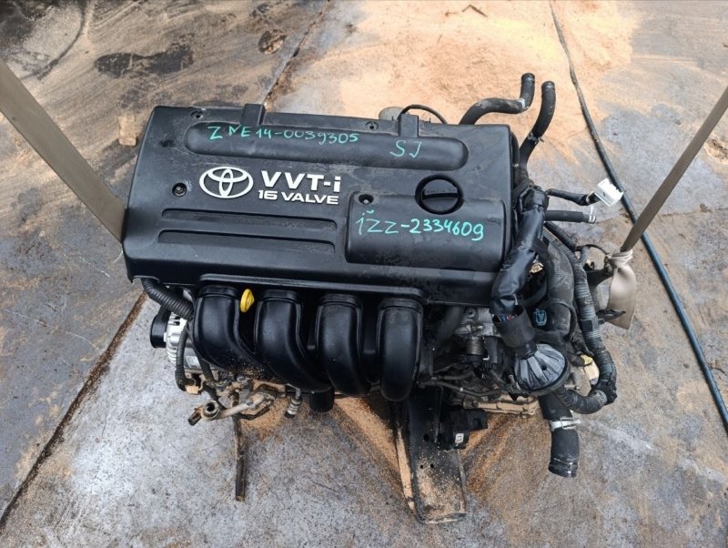 Двигатель Toyota Wish ZNE14 1ZZ (б/у) Двигатель Toyota Wish ZNE14 1ZZ (б/у)