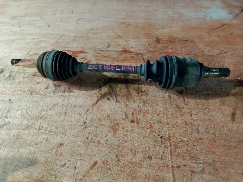 Привод Toyota Opa ZCT10 1ZZFE передний левый (б/у)