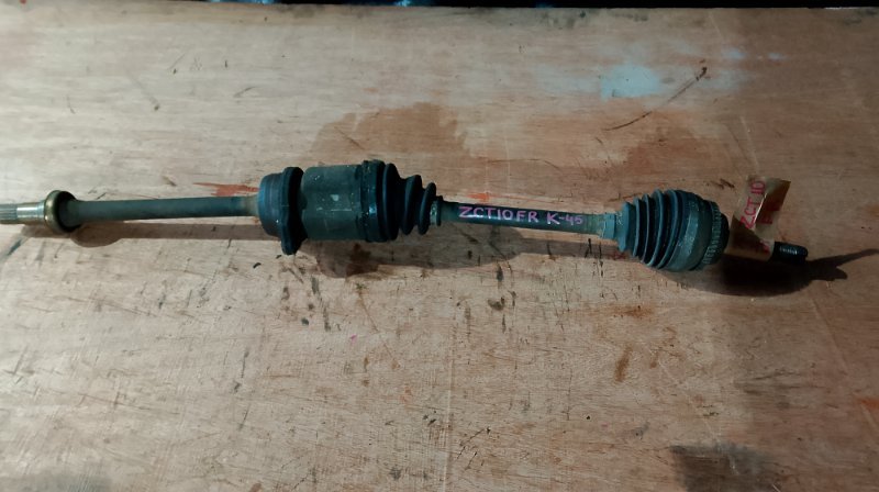 Привод Toyota Opa ZCT10 1ZZFE передний правый (б/у)