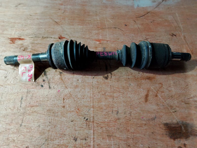 Привод Mitsubishi Delica PE8W 4M40 передний левый (б/у)