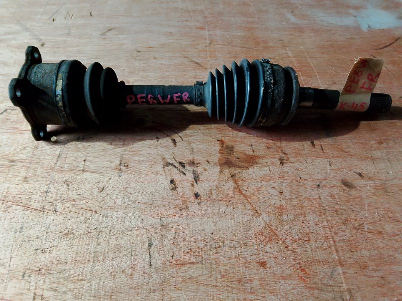 Привод Mitsubishi Delica PE8W 4M40 передний правый (б/у)