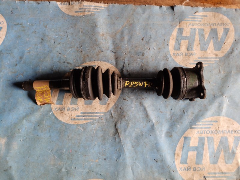 Привод Mitsubishi Delica P25W 4D56 передний правый (б/у)