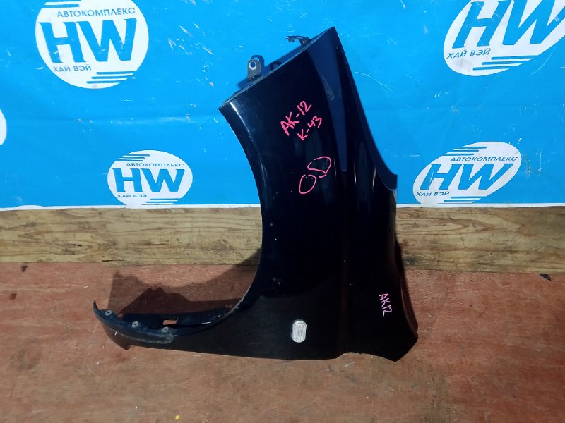 Крыло Nissan March AK12 CR12 переднее левое (б/у)
