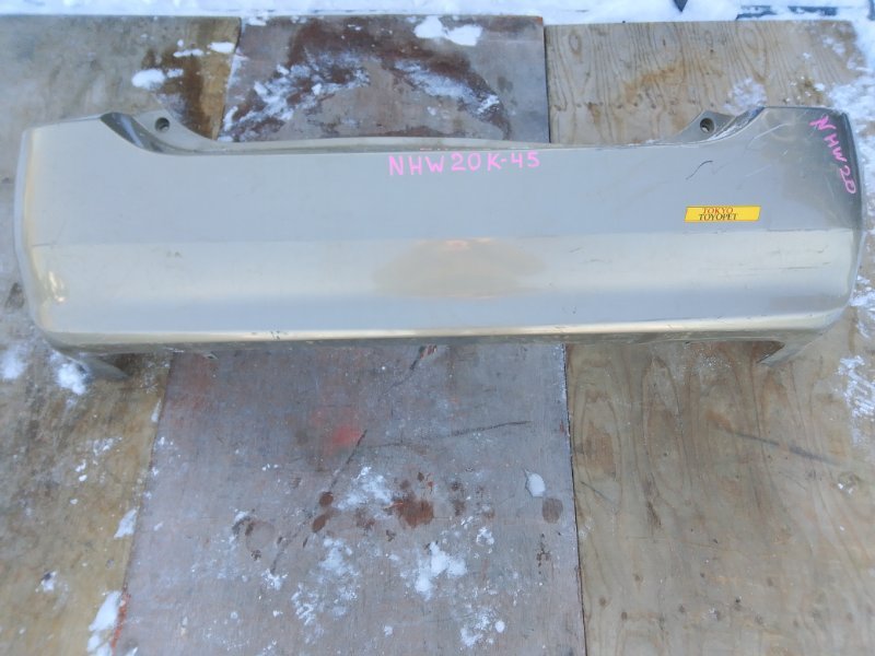 Бампер Toyota Prius NHW20 1NZFXE задний (б/у)