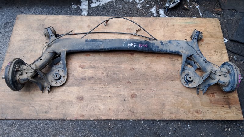 Балка Honda Fit GE6 L13A задняя (б/у)