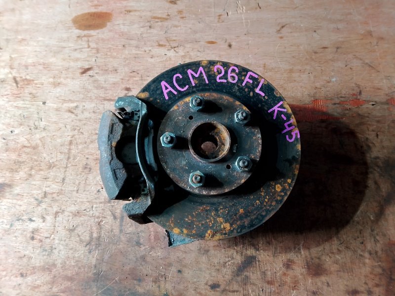 Ступица Toyota Ipsum ACM26 2AZFE передняя левая (б/у)