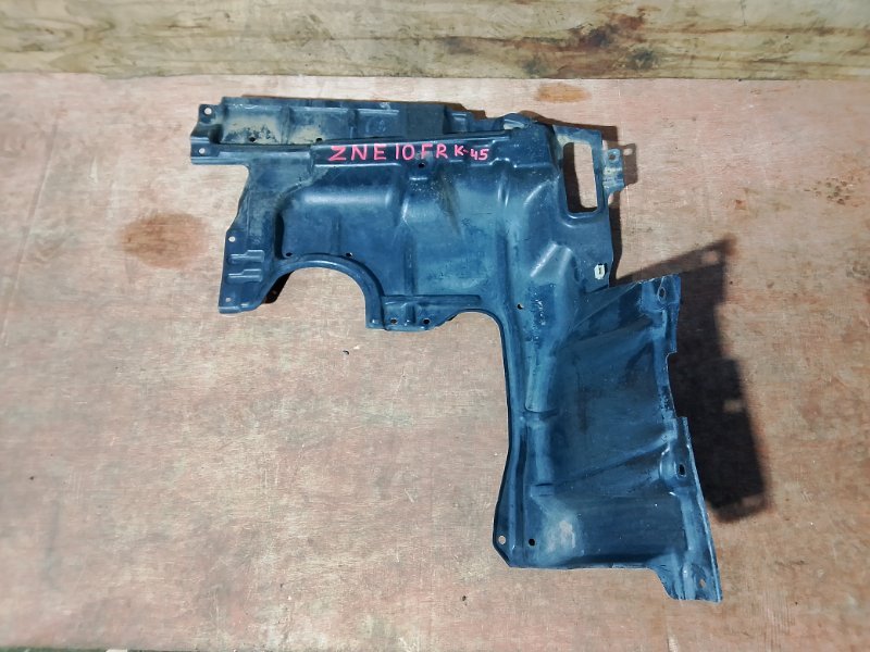 Защита двигателя Toyota Wish ZNE10 1ZZFE передняя правая (б/у)