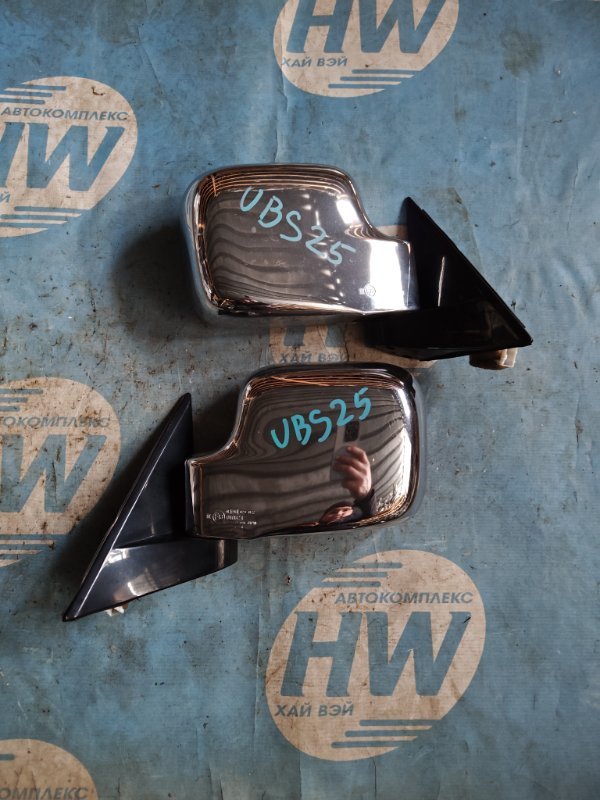 Зеркало Isuzu Bighorn UBS25 6VD1 левое (б/у)