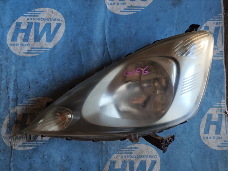 Фара Honda Fit GE6 L13A левая (б/у)