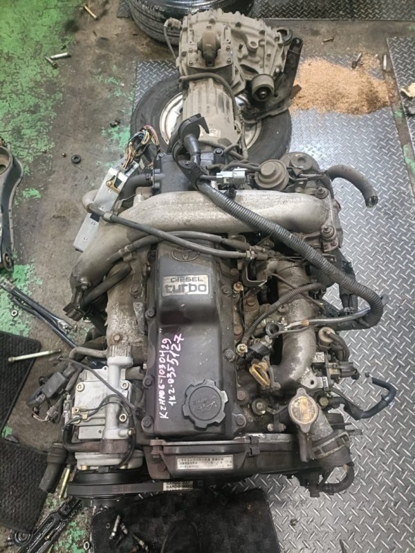 Двигатель Toyota Hiace KZH106 1KZ (б/у)