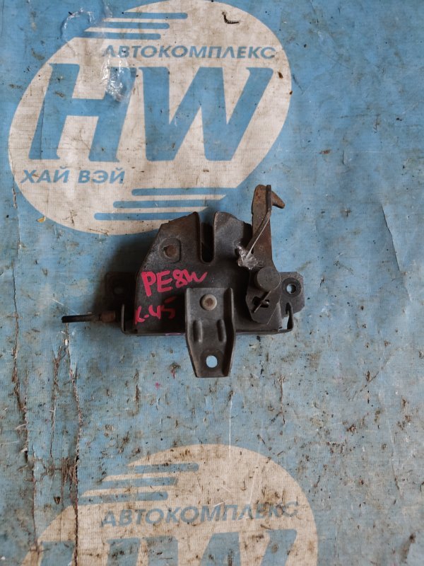 Замок капота Mitsubishi Delica PE8W 4M40 (б/у)