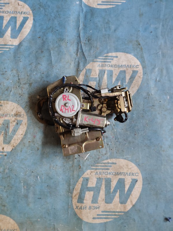 Замок двери Nissan Liberty RM12 QR20 задний левый (б/у)