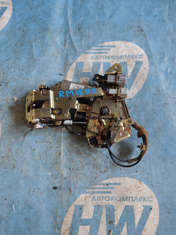 Замок двери Nissan Liberty RM12 QR20 задний правый (б/у)