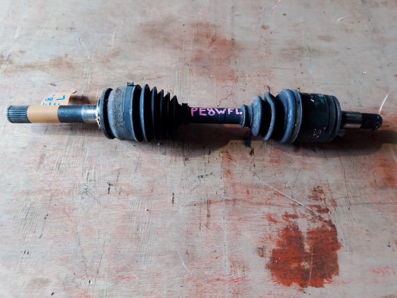 Привод Mitsubishi Delica PE8W 4M40 передний левый (б/у)