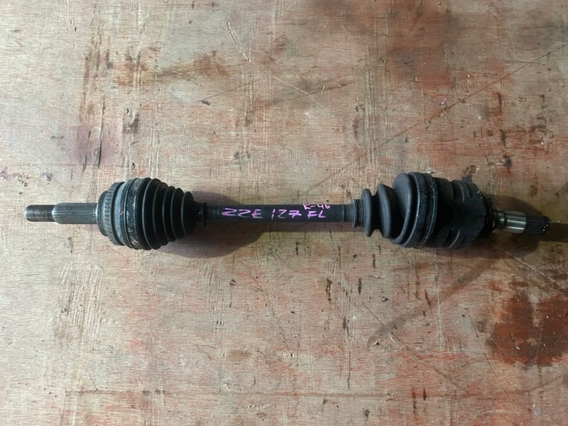 Привод Toyota Will Vs ZZE127 1ZZ передний левый (б/у)