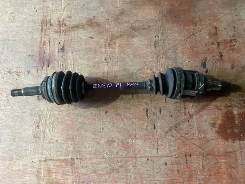 Привод Toyota Wish ZNE10 1ZZ передний левый (б/у)