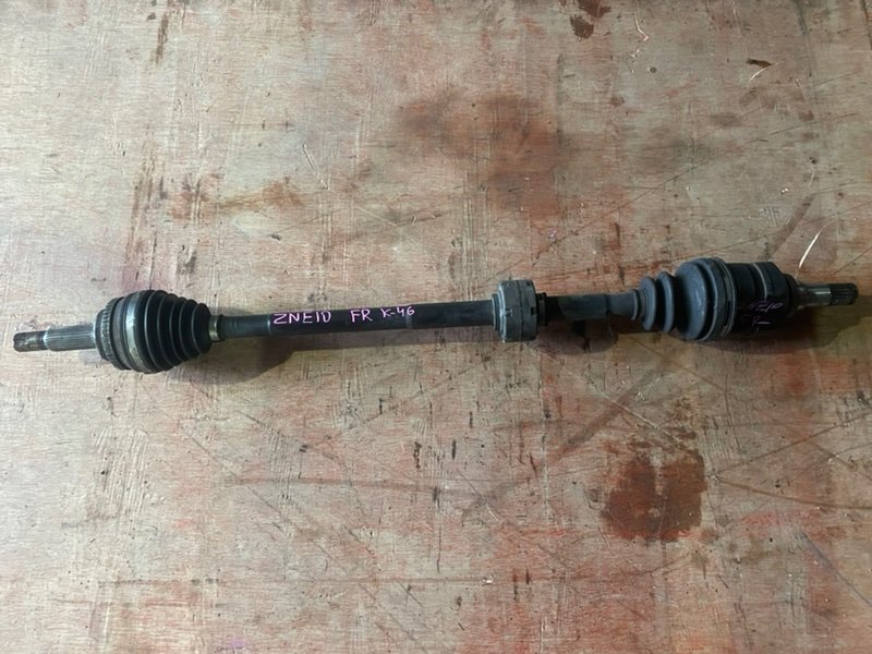 Привод Toyota Wish ZNE10 1ZZ передний правый (б/у)