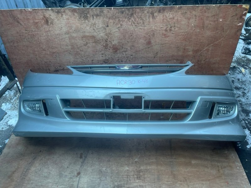Бампер Toyota Estima ACR30 2AZFE передний (б/у)
