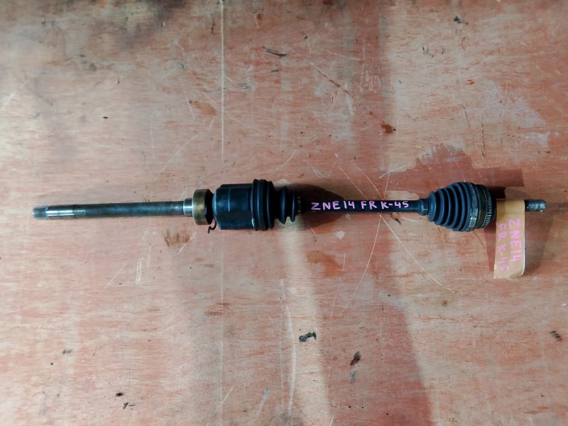 Привод Toyota Wish ZNE14 1ZZ передний правый (б/у)