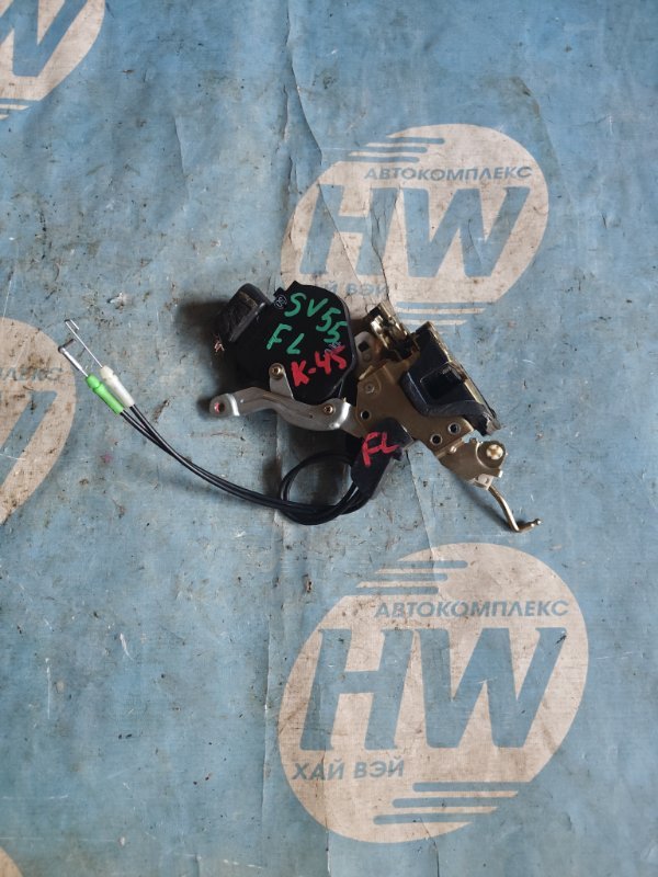 Замок двери Toyota Vista SV55 3S передний левый (б/у)