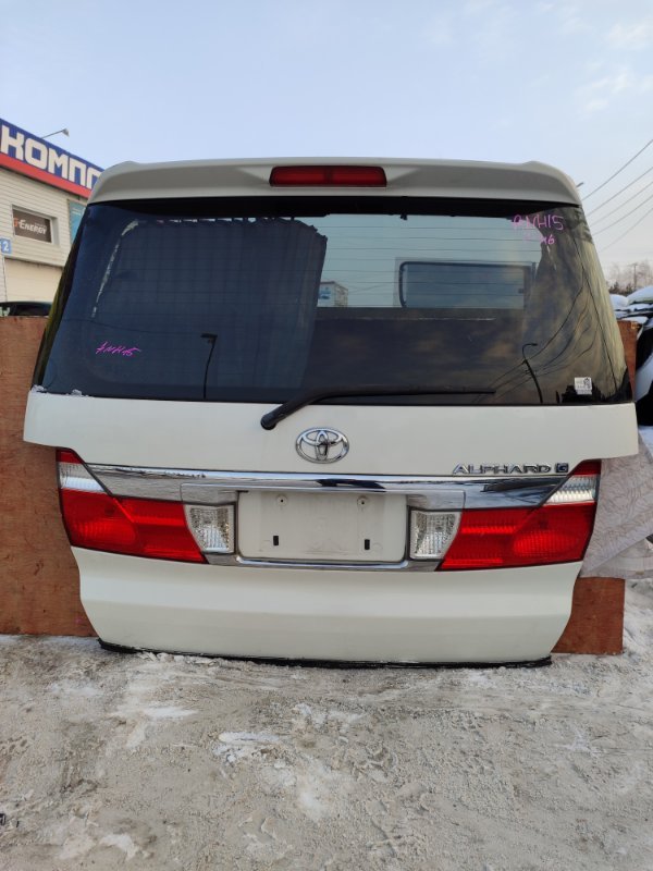 Дверь 5-я Toyota Alphard ANH15 2AZ (б/у)