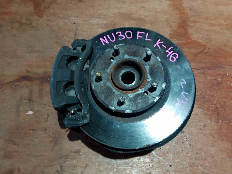 Ступица Nissan Presage NU30 KA24 передняя левая (б/у)