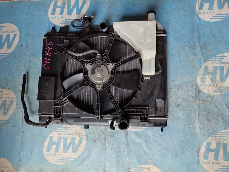 Радиатор Nissan Tiida C11 HR15 (б/у)