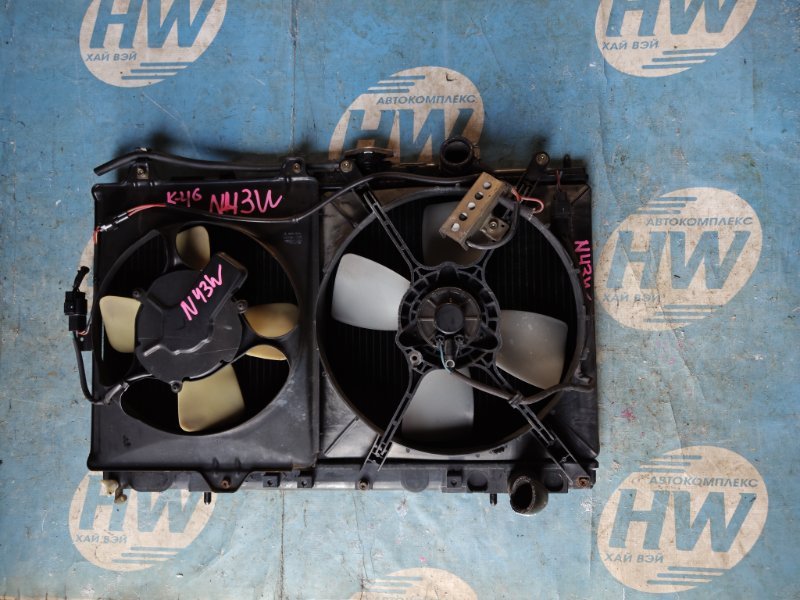 Радиатор Mitsubishi Chariot N43W 4G63 (б/у)