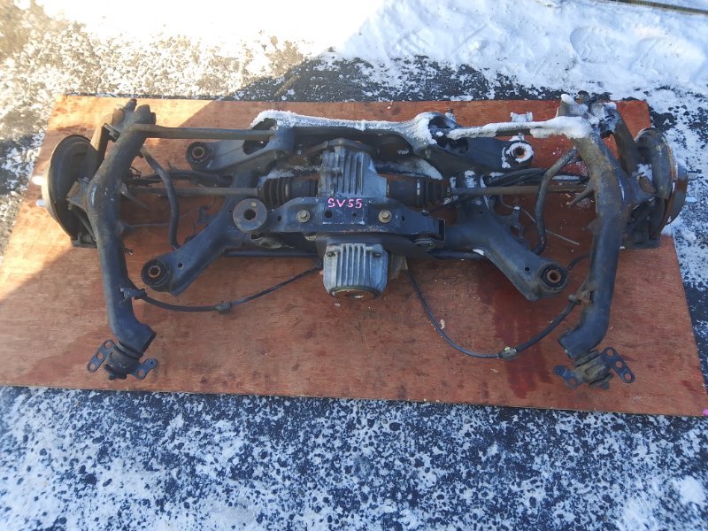 Балка Toyota Vista Ardeo SV55 3SFE задняя (б/у)