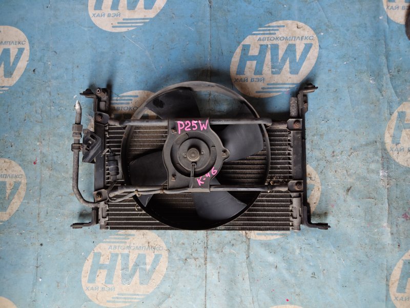 Радиатор кондиционера Mitsubishi Delica P25W 4D56T (б/у)