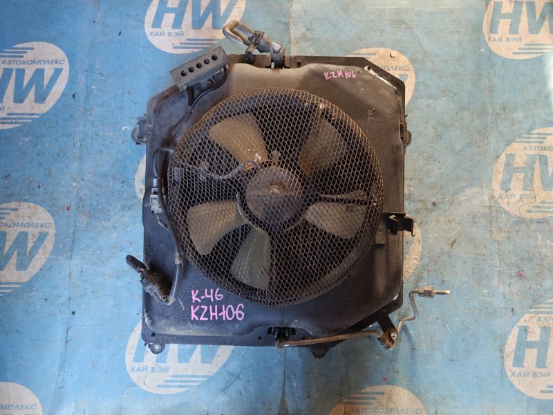 Радиатор кондиционера Toyota Hiace KZH106 1KZ 1996 (б/у)