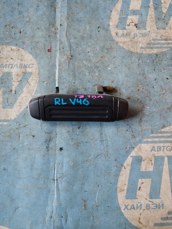 Ручка двери внешняя Mitsubishi Pajero V46 4M40 задняя левая (б/у)