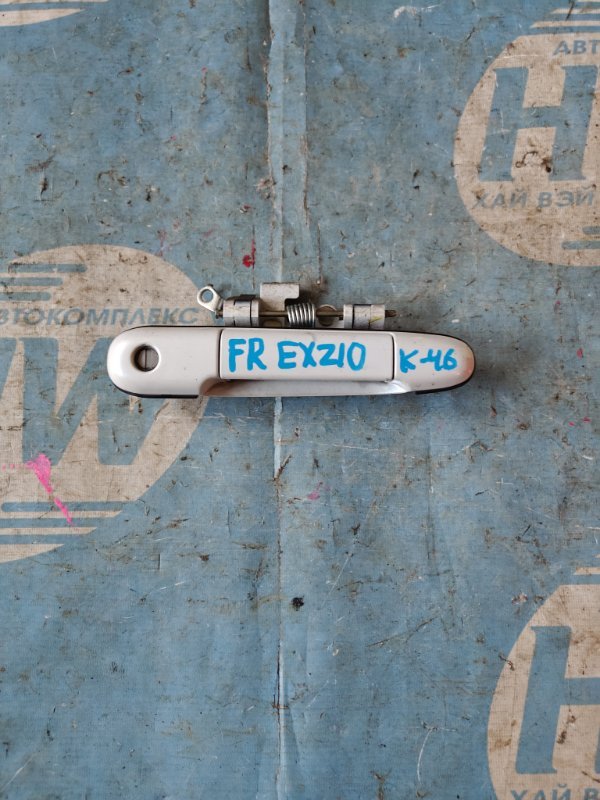 Ручка двери внешняя Toyota Raum EXZ10 5E передняя правая (б/у)
